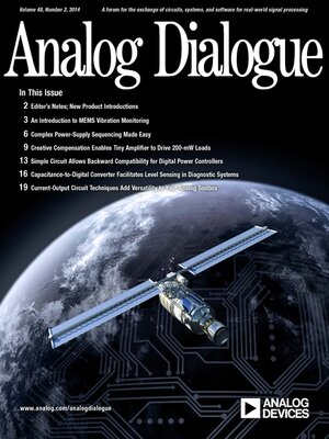 cover image of Analog Dialogue, Volume 48, Number 2